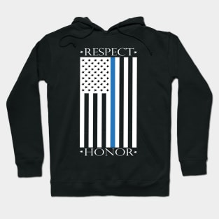 Respect, Law Enforcement Hoodie